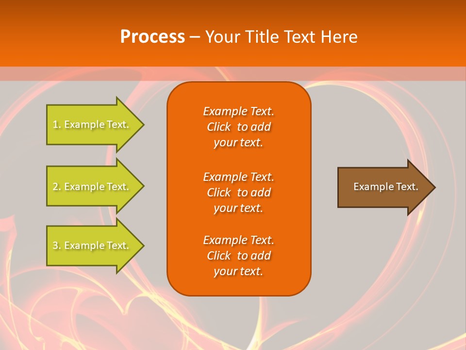 Model Blue Sky Home PowerPoint Template
