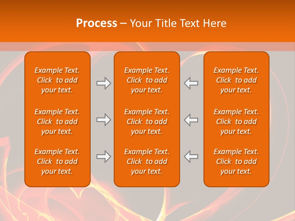 Model Blue Sky Home PowerPoint Template
