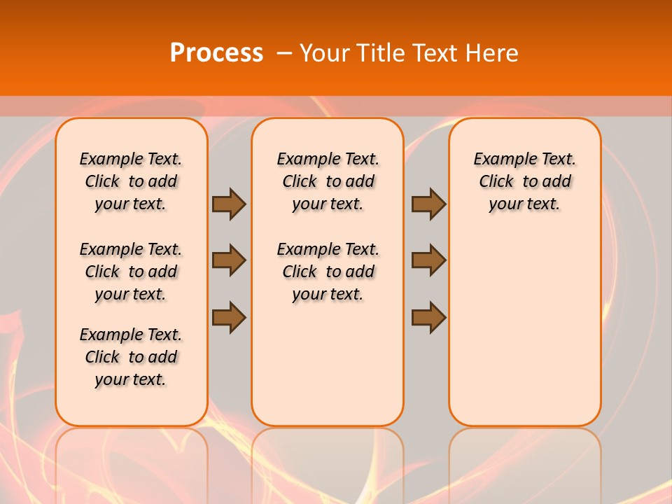 Model Blue Sky Home PowerPoint Template