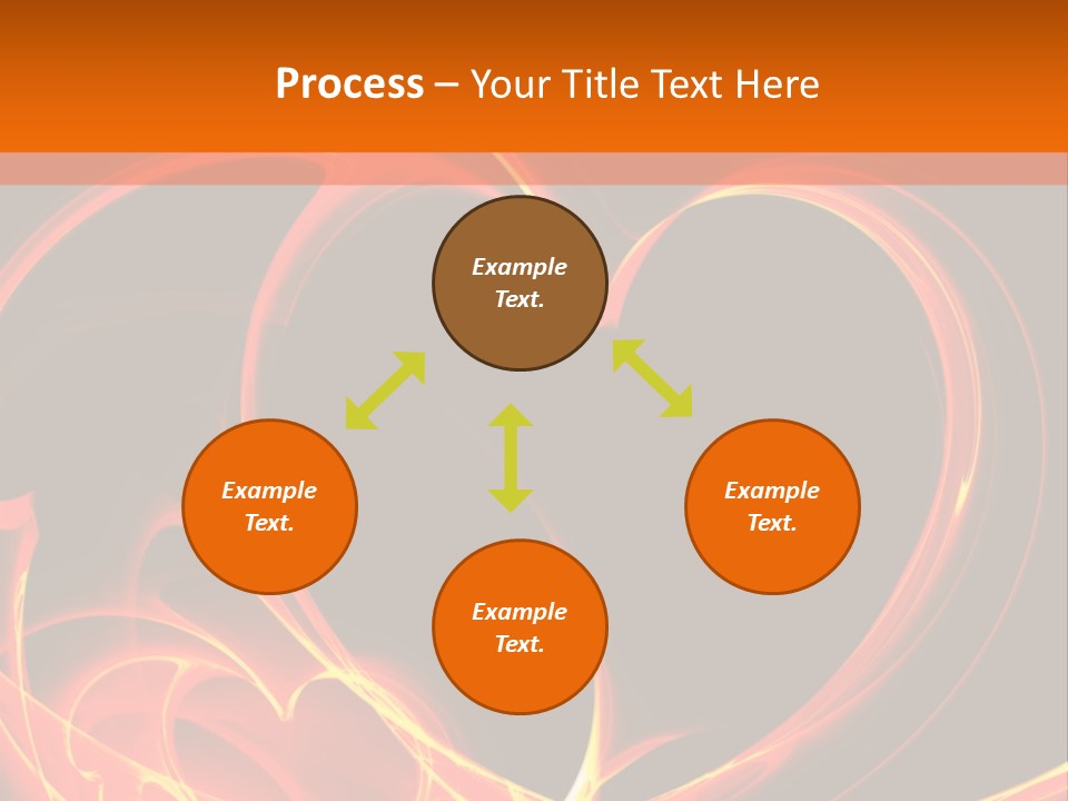 Model Blue Sky Home PowerPoint Template