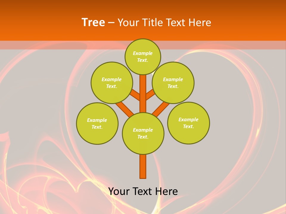 Model Blue Sky Home PowerPoint Template