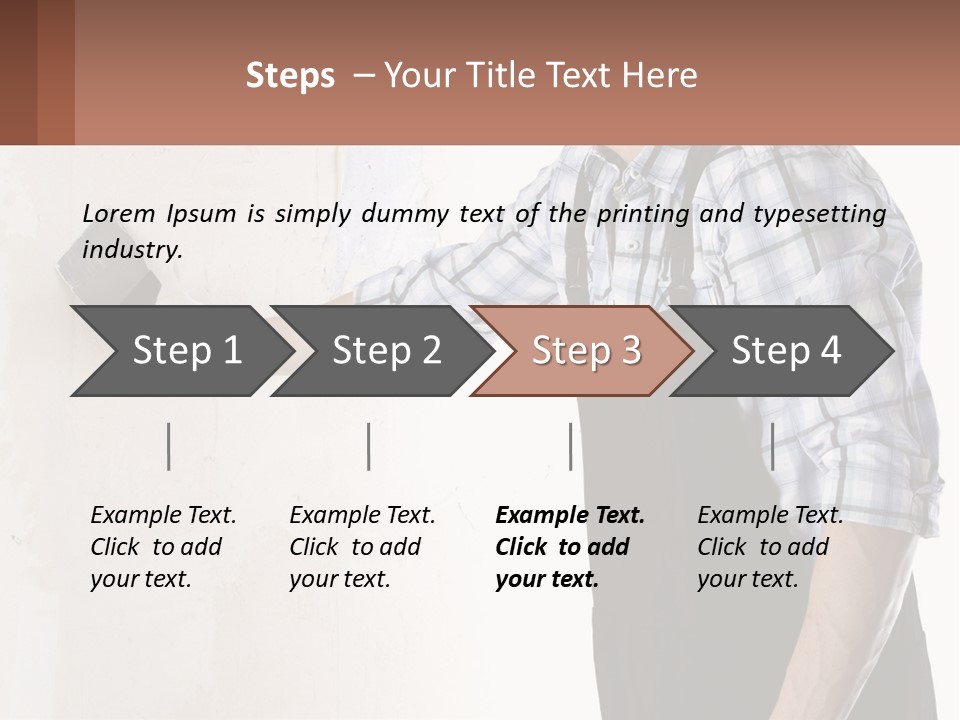Nature Man Build PowerPoint Template