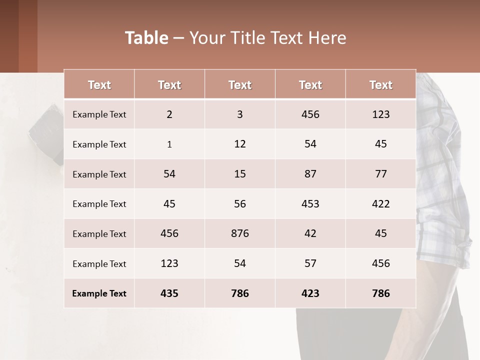 Nature Man Build PowerPoint Template