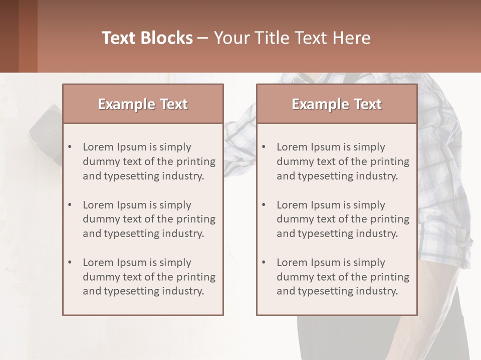 Nature Man Build PowerPoint Template