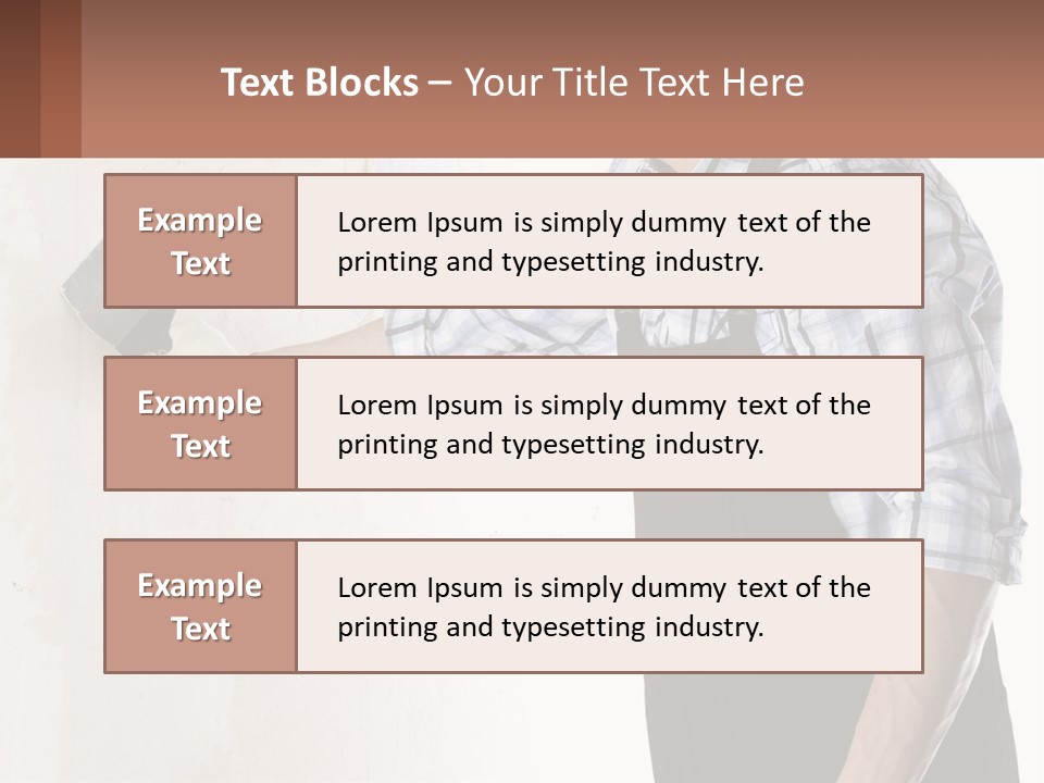 Nature Man Build PowerPoint Template