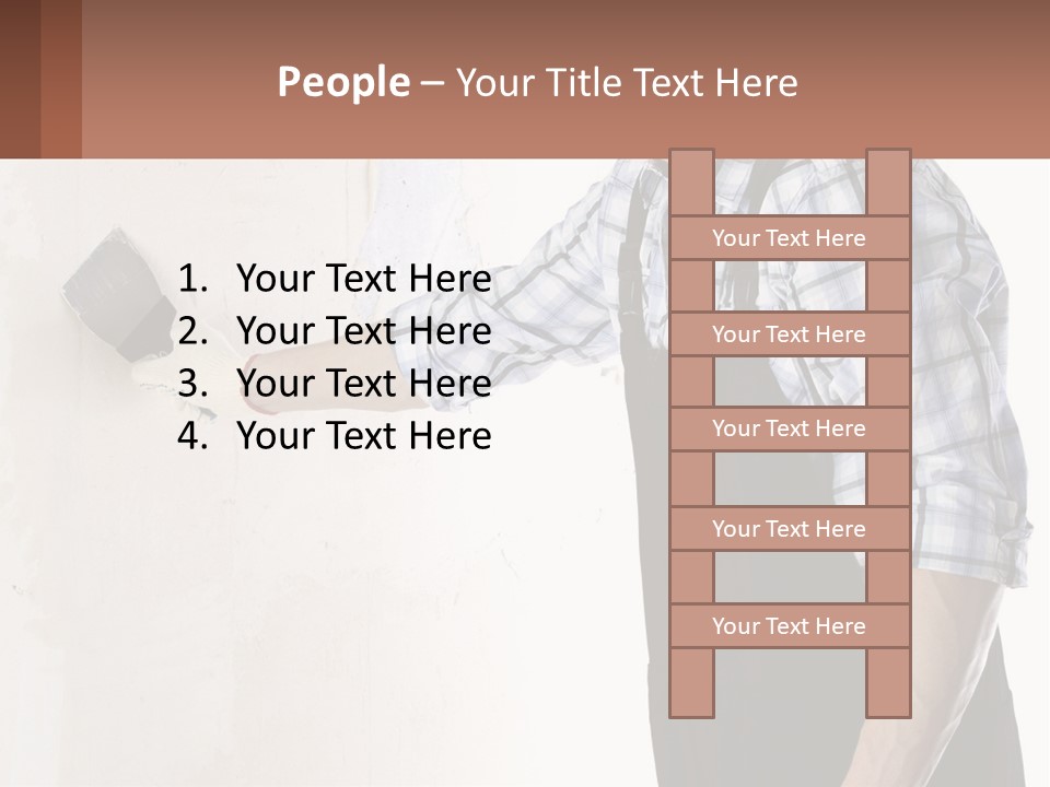 Nature Man Build PowerPoint Template