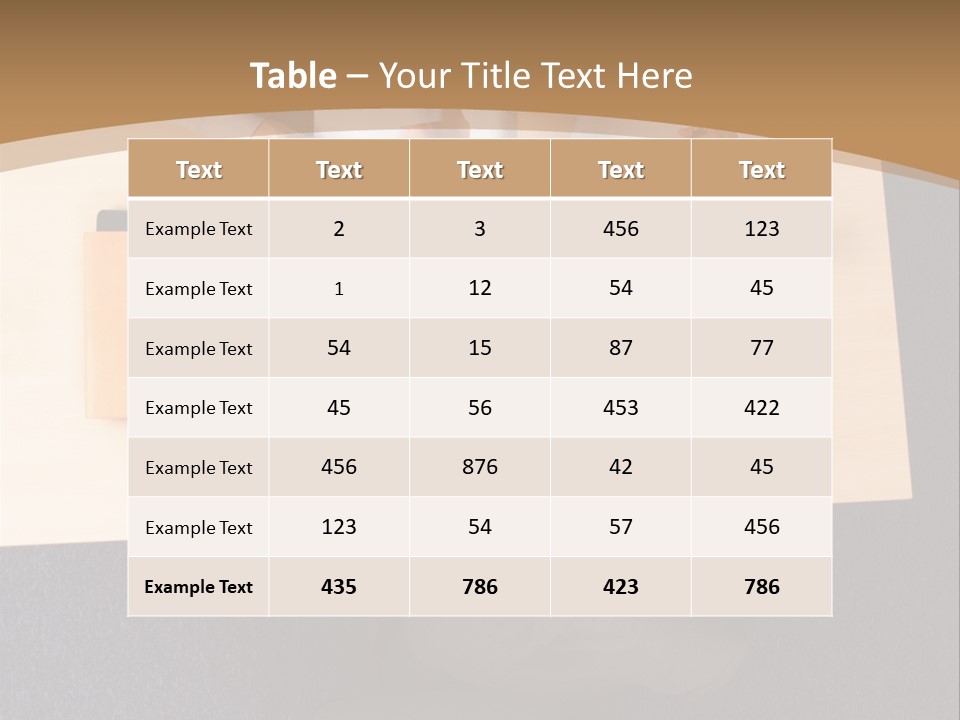 Sky Property Architecture PowerPoint Template