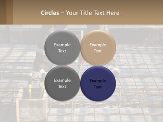 Human Hand Lawn Park PowerPoint Template