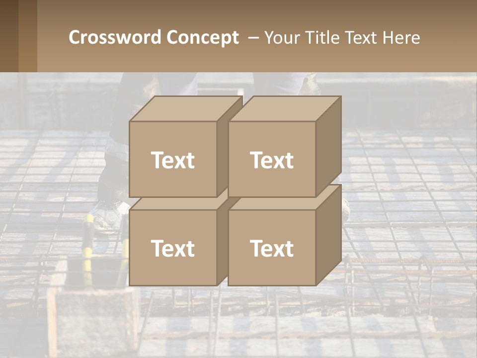 Human Hand Lawn Park PowerPoint Template