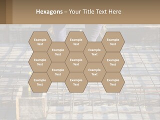 Human Hand Lawn Park PowerPoint Template