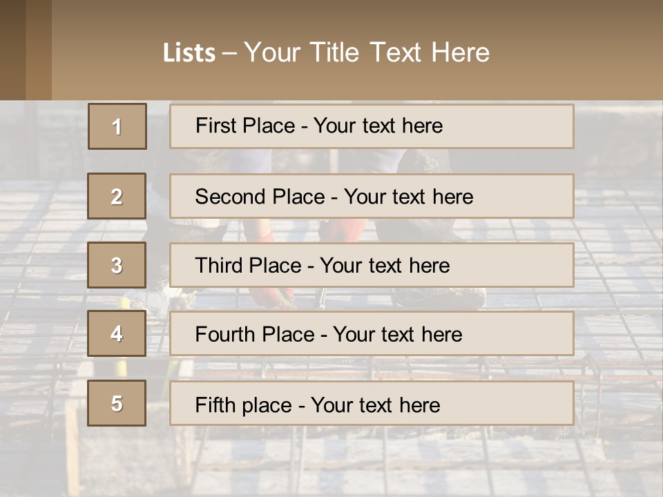 Human Hand Lawn Park PowerPoint Template