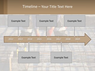 Human Hand Lawn Park PowerPoint Template