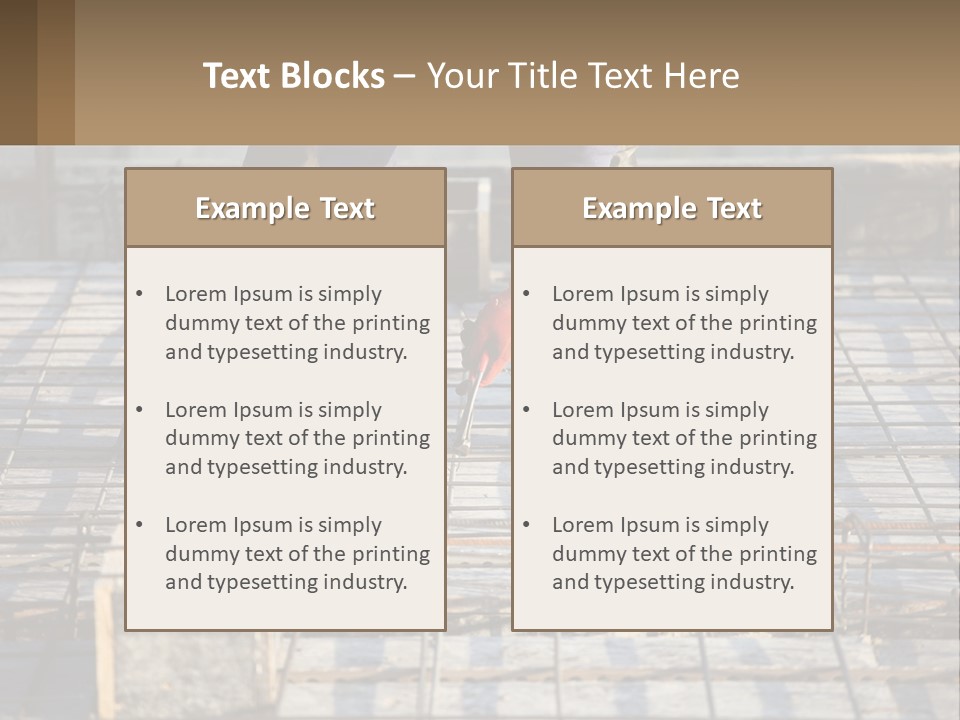Human Hand Lawn Park PowerPoint Template