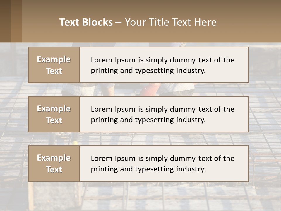 Human Hand Lawn Park PowerPoint Template