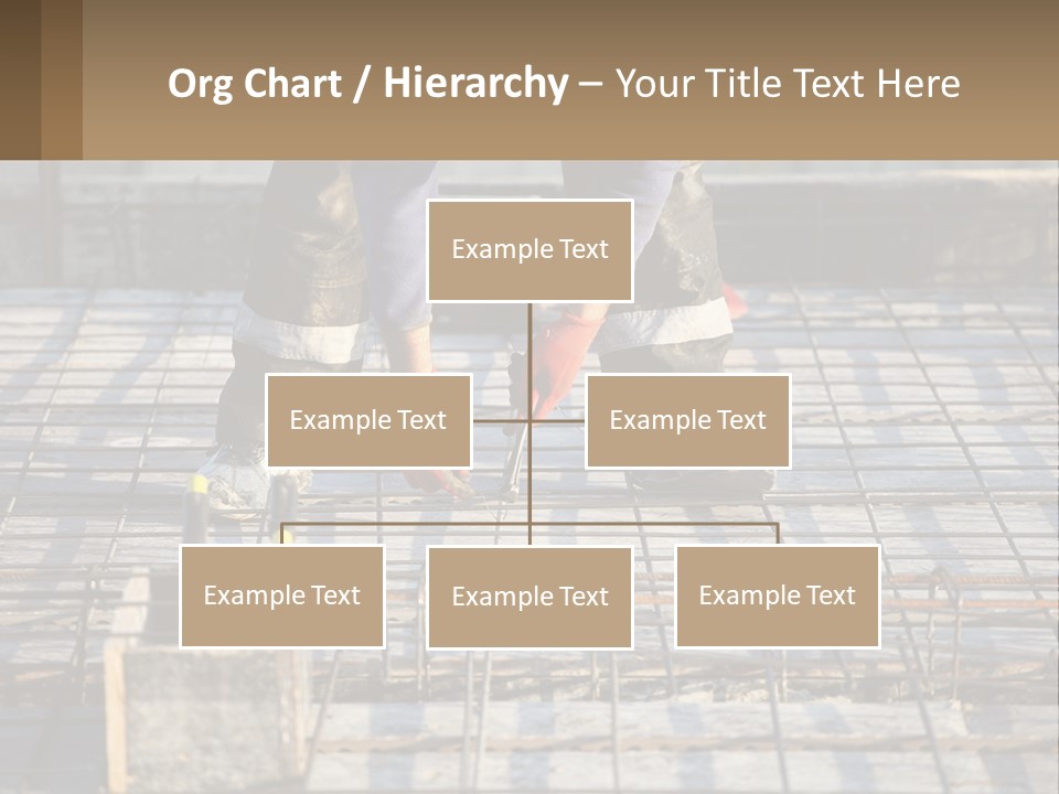 Human Hand Lawn Park PowerPoint Template