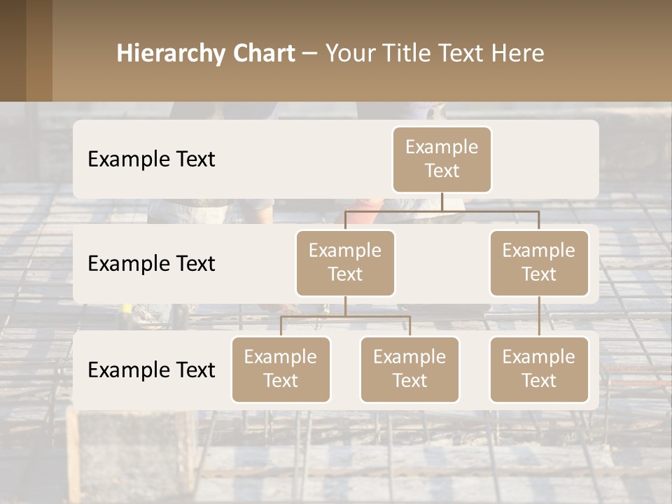 Human Hand Lawn Park PowerPoint Template