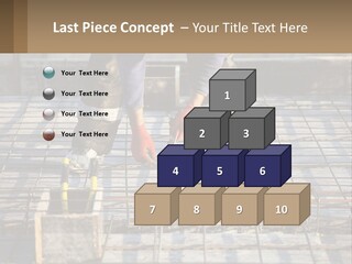 Human Hand Lawn Park PowerPoint Template
