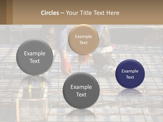 Human Hand Lawn Park PowerPoint Template