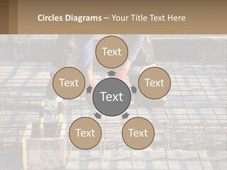 Human Hand Lawn Park PowerPoint Template