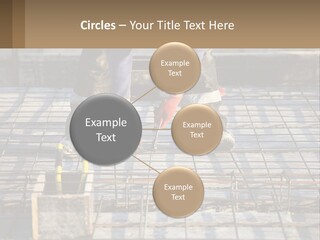 Human Hand Lawn Park PowerPoint Template