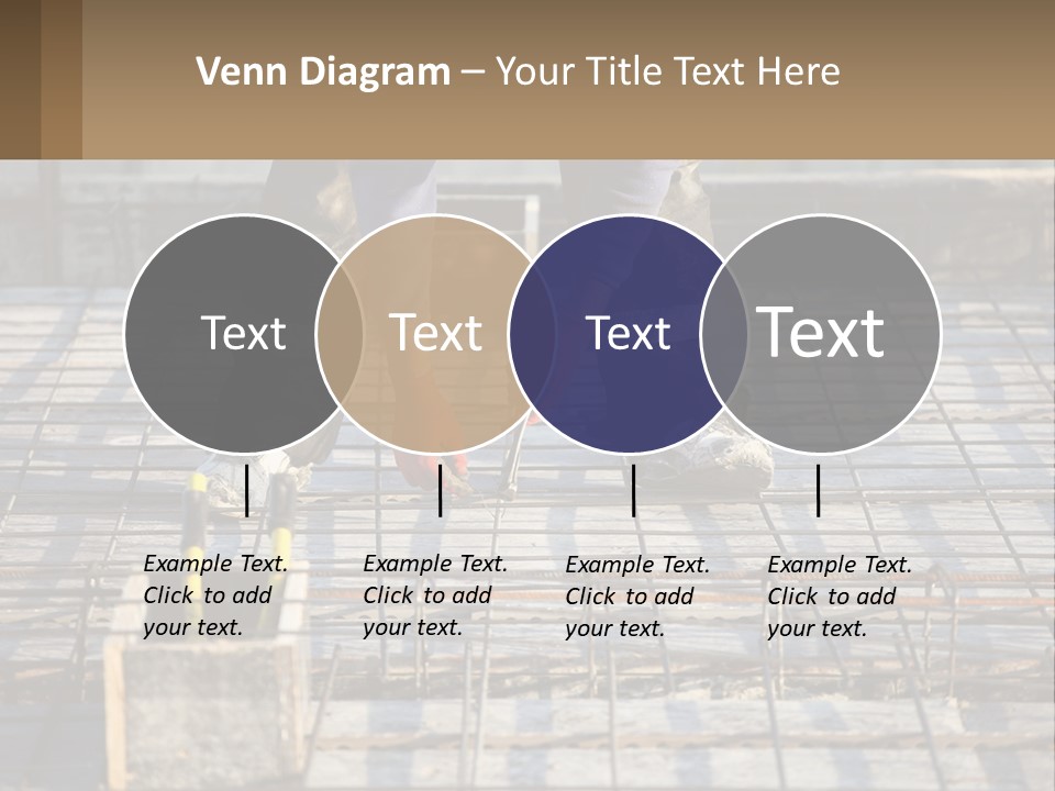 Human Hand Lawn Park PowerPoint Template