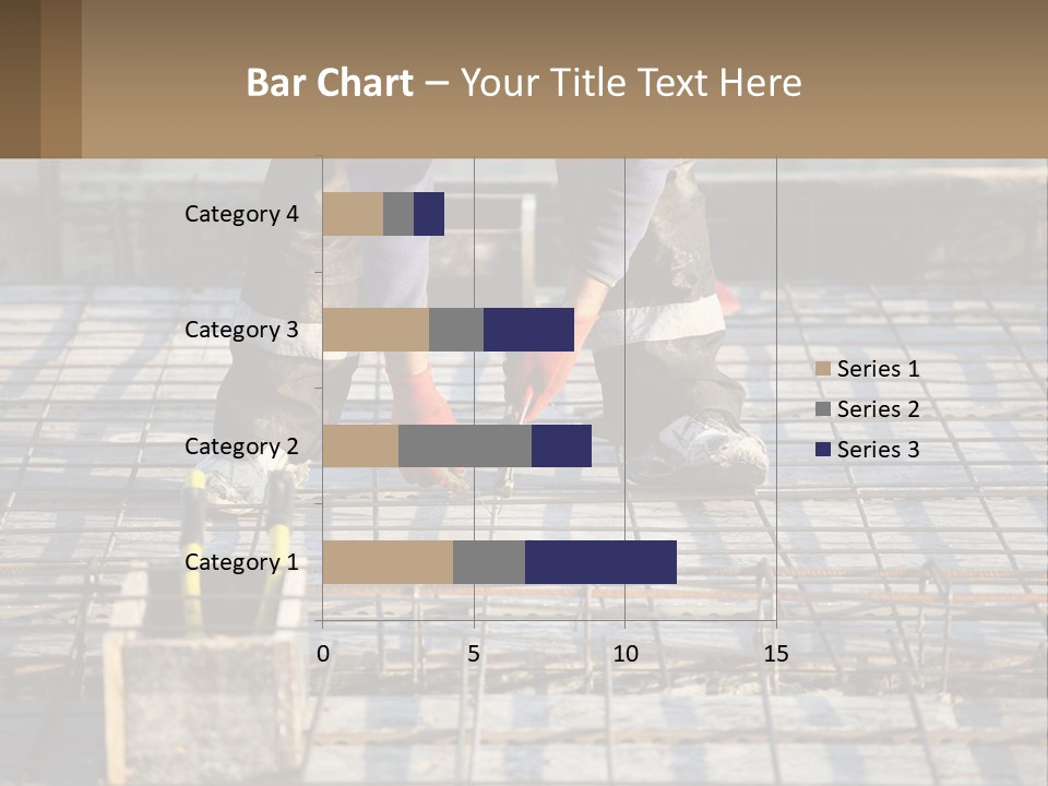Human Hand Lawn Park PowerPoint Template