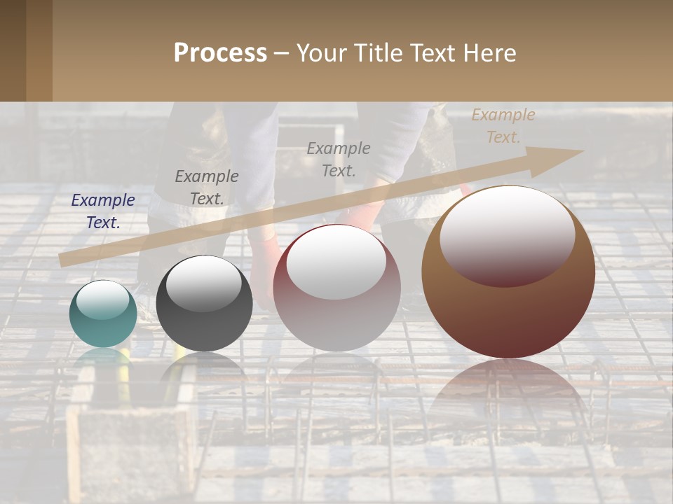 Human Hand Lawn Park PowerPoint Template