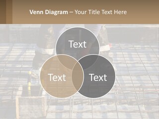 Human Hand Lawn Park PowerPoint Template