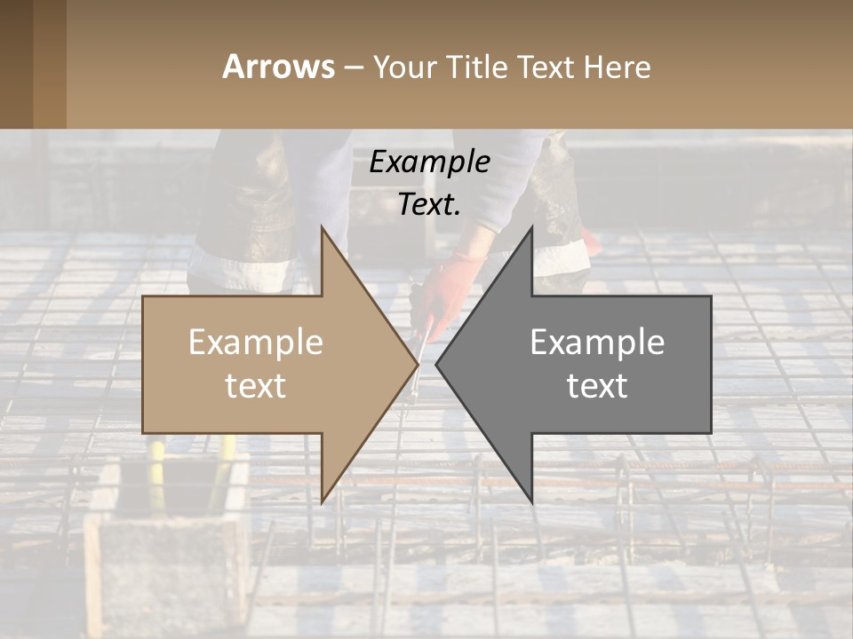 Human Hand Lawn Park PowerPoint Template