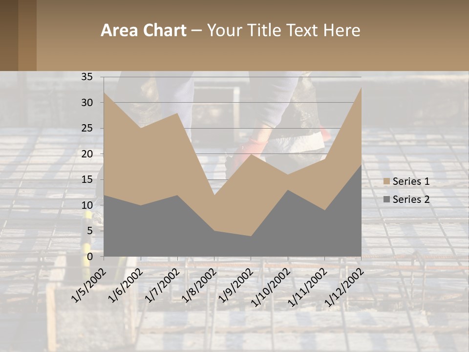 Human Hand Lawn Park PowerPoint Template