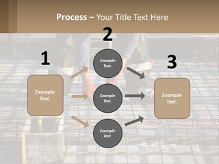 Human Hand Lawn Park PowerPoint Template