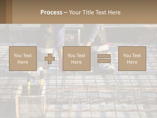 Human Hand Lawn Park PowerPoint Template
