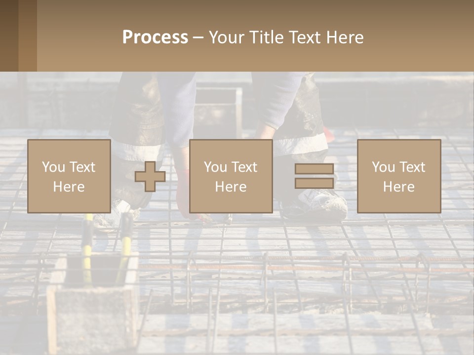 Human Hand Lawn Park PowerPoint Template