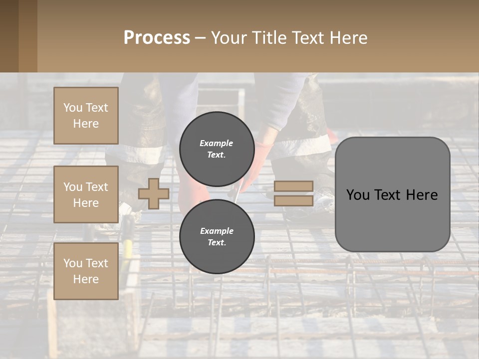 Human Hand Lawn Park PowerPoint Template