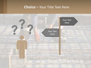 Human Hand Lawn Park PowerPoint Template