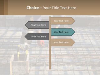 Human Hand Lawn Park PowerPoint Template