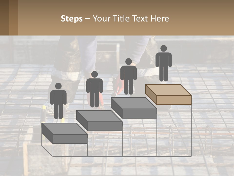 Human Hand Lawn Park PowerPoint Template