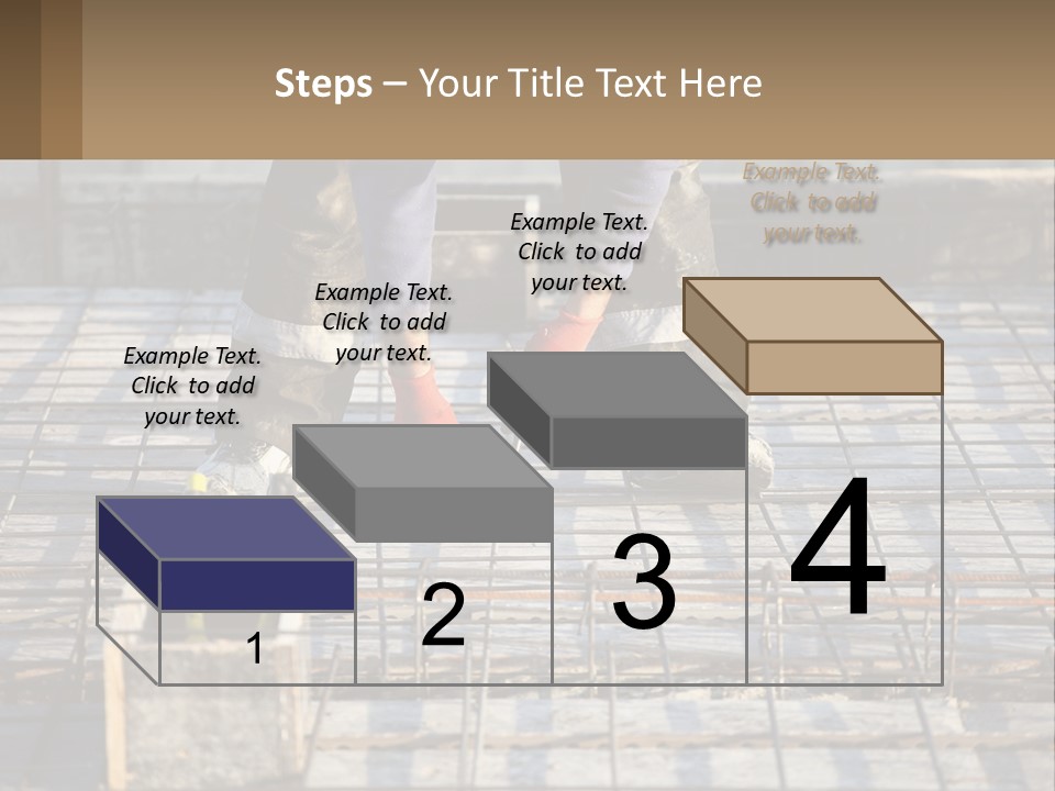 Human Hand Lawn Park PowerPoint Template
