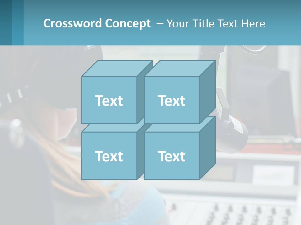 Blue Sky Green New PowerPoint Template