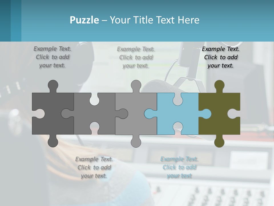 Blue Sky Green New PowerPoint Template