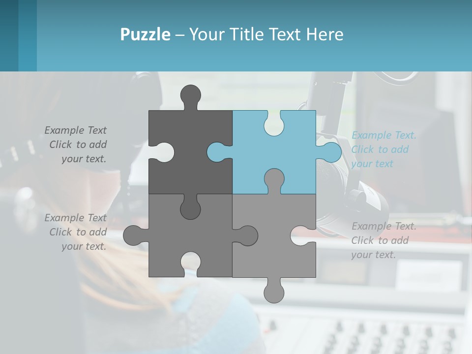 Blue Sky Green New PowerPoint Template