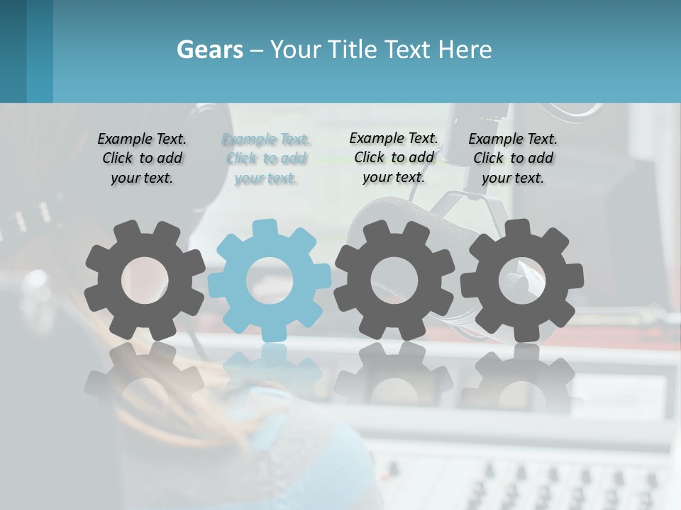 Blue Sky Green New PowerPoint Template