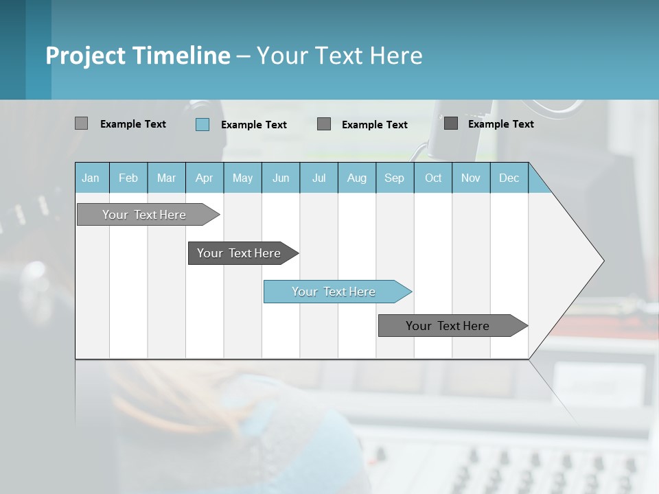 Blue Sky Green New PowerPoint Template