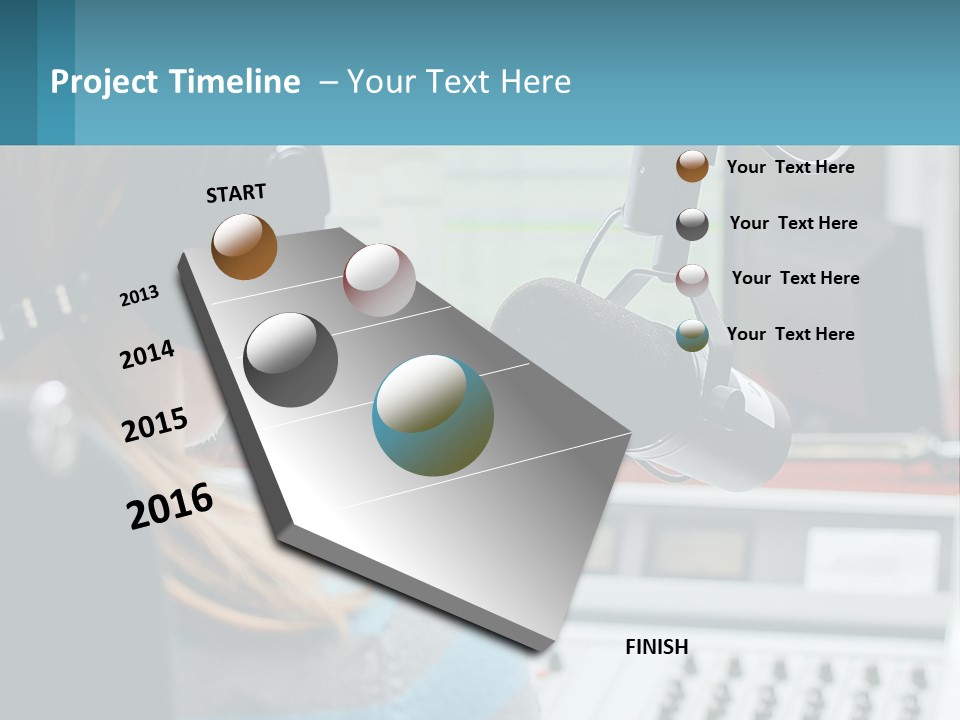 Blue Sky Green New PowerPoint Template