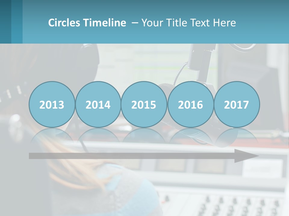 Blue Sky Green New PowerPoint Template