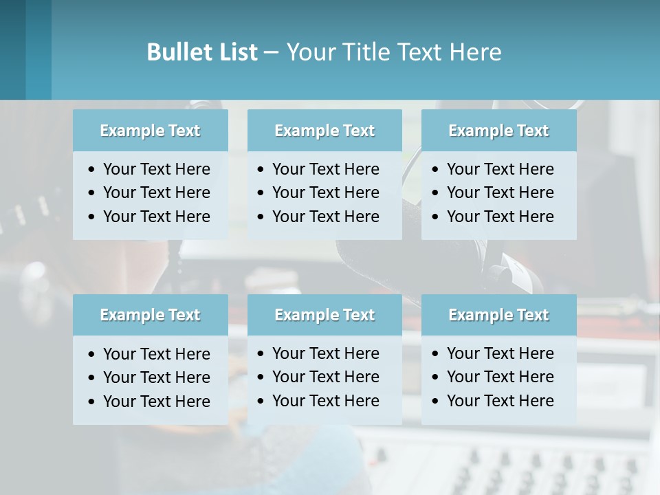Blue Sky Green New PowerPoint Template