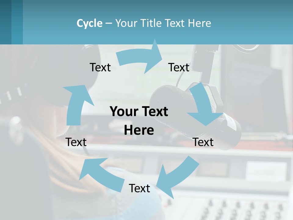 Blue Sky Green New PowerPoint Template
