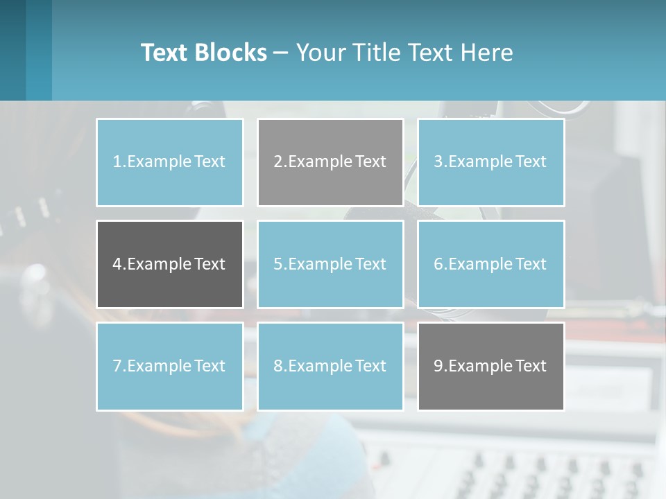 Blue Sky Green New PowerPoint Template