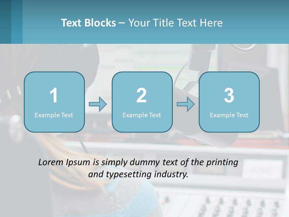 Blue Sky Green New PowerPoint Template