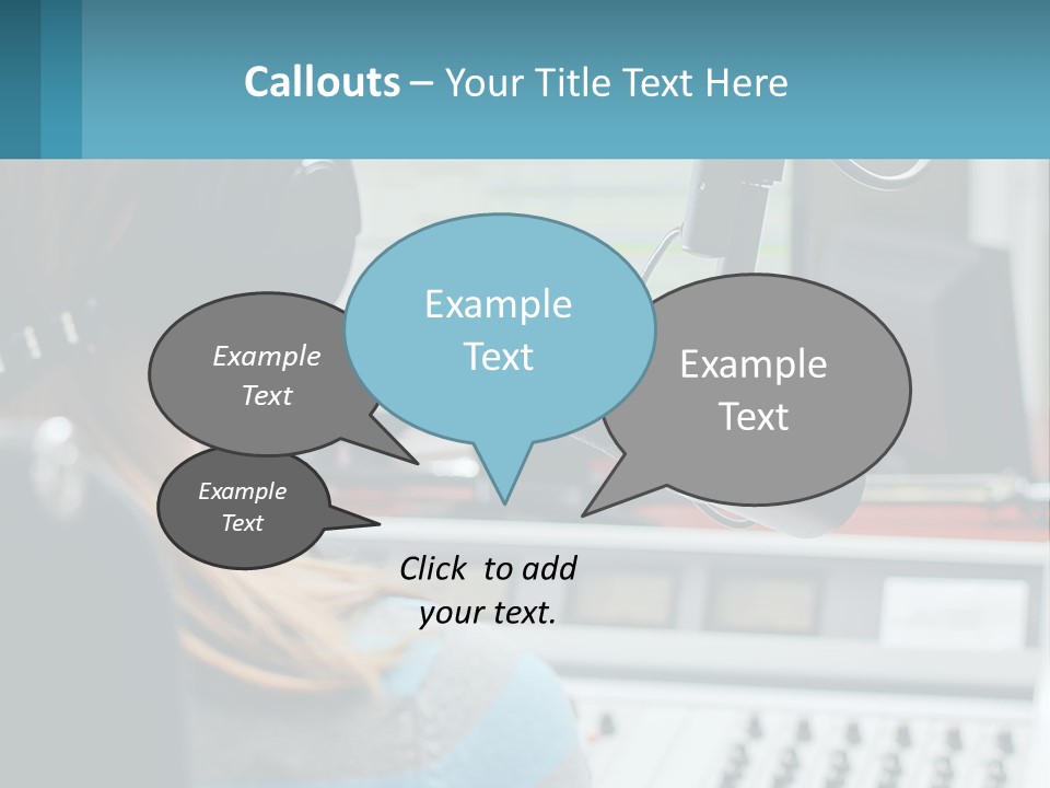 Blue Sky Green New PowerPoint Template